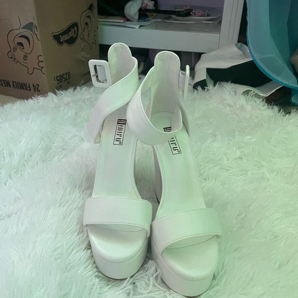 White heels